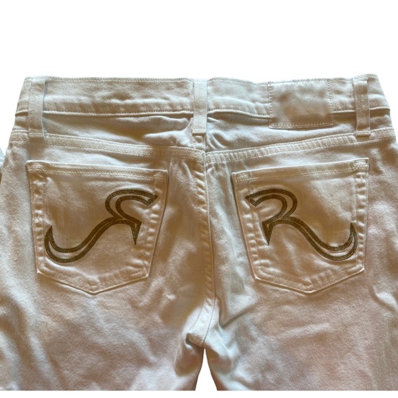 🎁 Rock & Republic White Posey Jeans - Picture 7 of 12